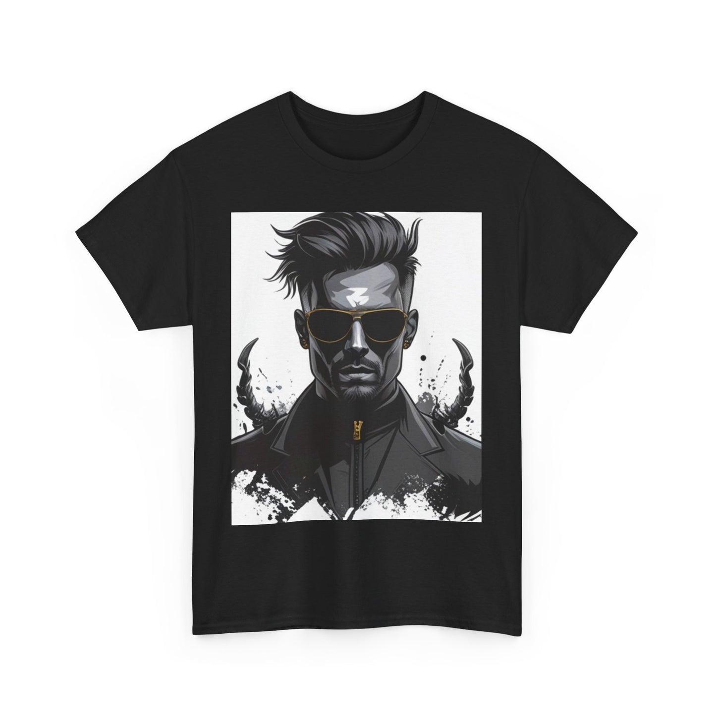 Cool Graphic Unisex Heavy Cotton Tee - Vintage Hero Design