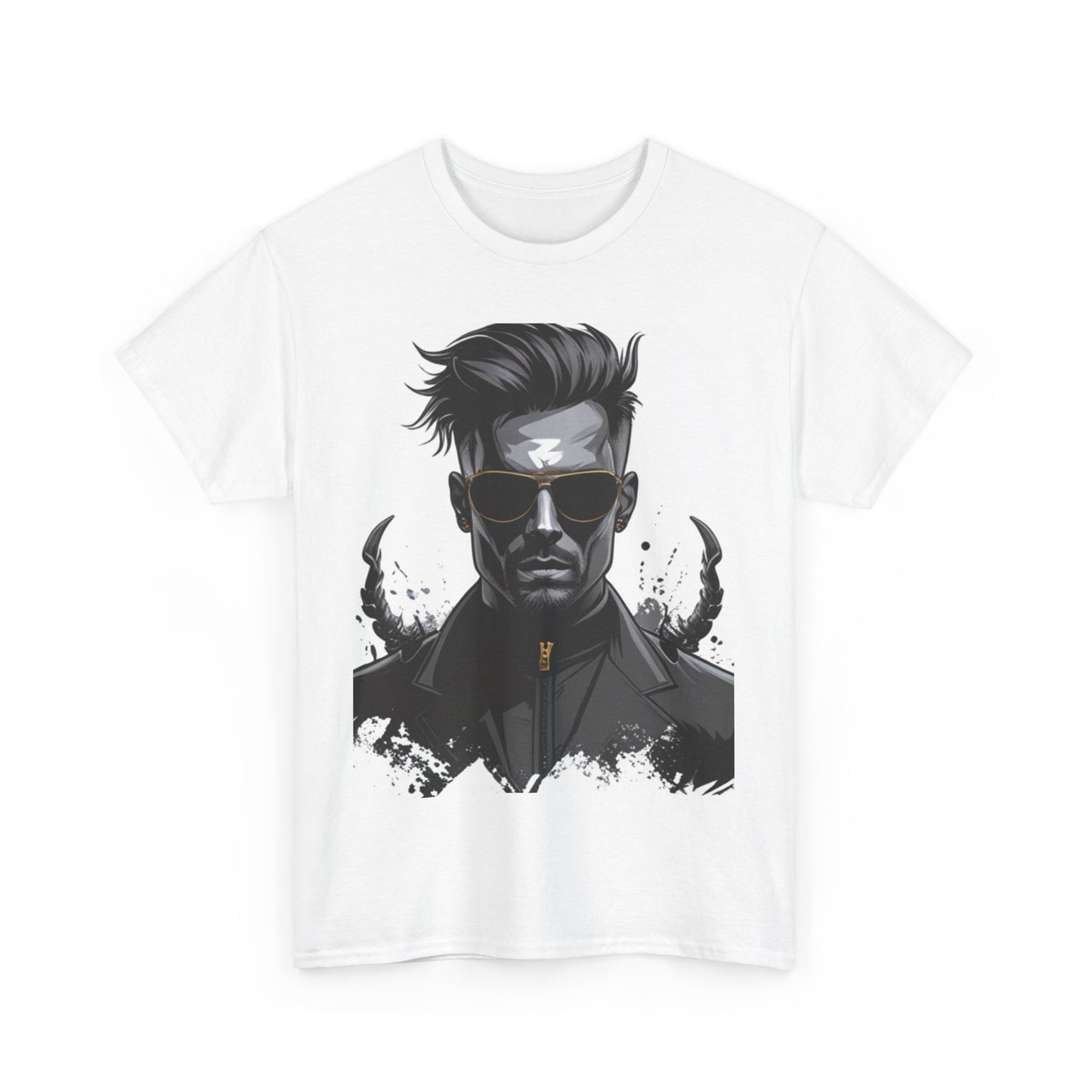 Cool Graphic Unisex Heavy Cotton Tee - Vintage Hero Design