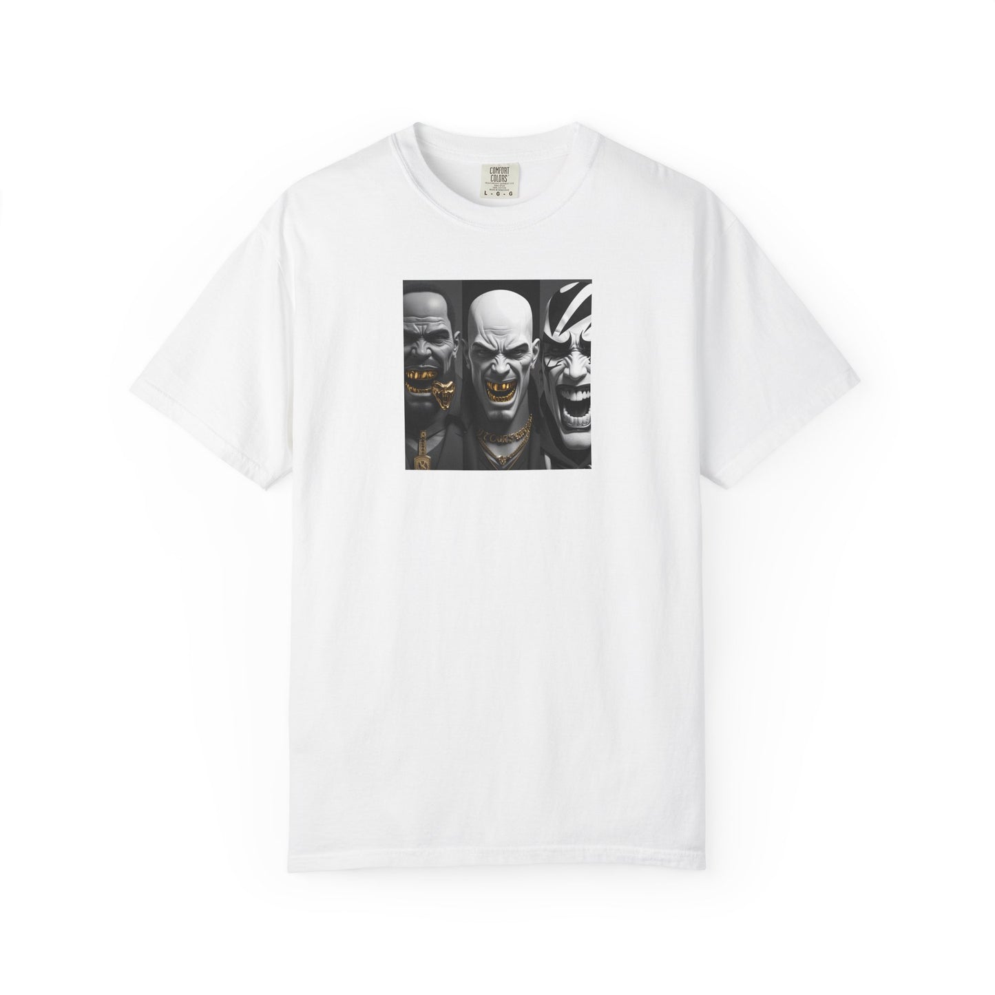 Graphic Unisex Garment-Dyed T-Shirt - Cool Skull Design