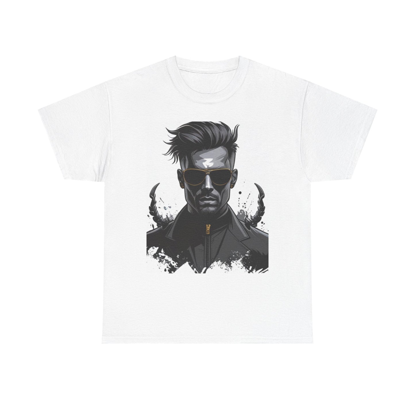 Cool Graphic Unisex Heavy Cotton Tee - Vintage Hero Design