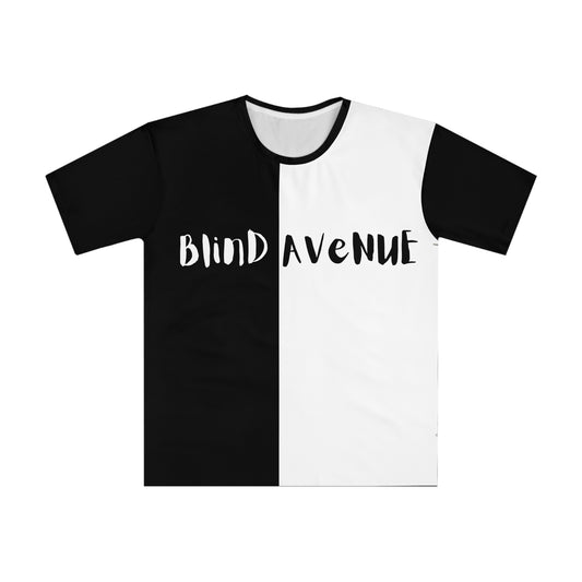 Men's Loose T-Shirt - Stylish Blind Avenue Graphic Tee