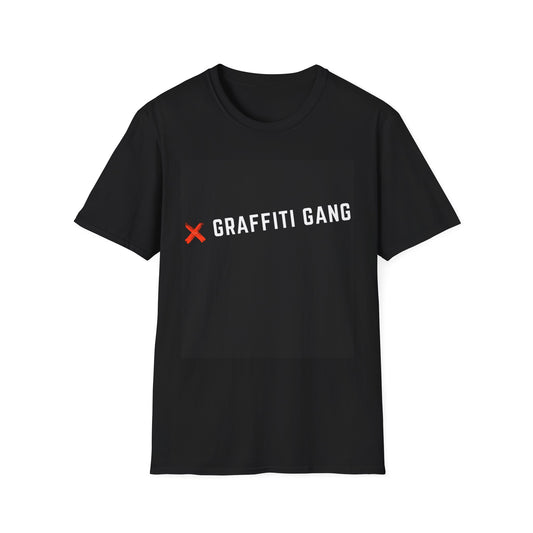 Graffiti Gang Unisex Softstyle T-Shirt - Urban Streetwear Graphic Tee
